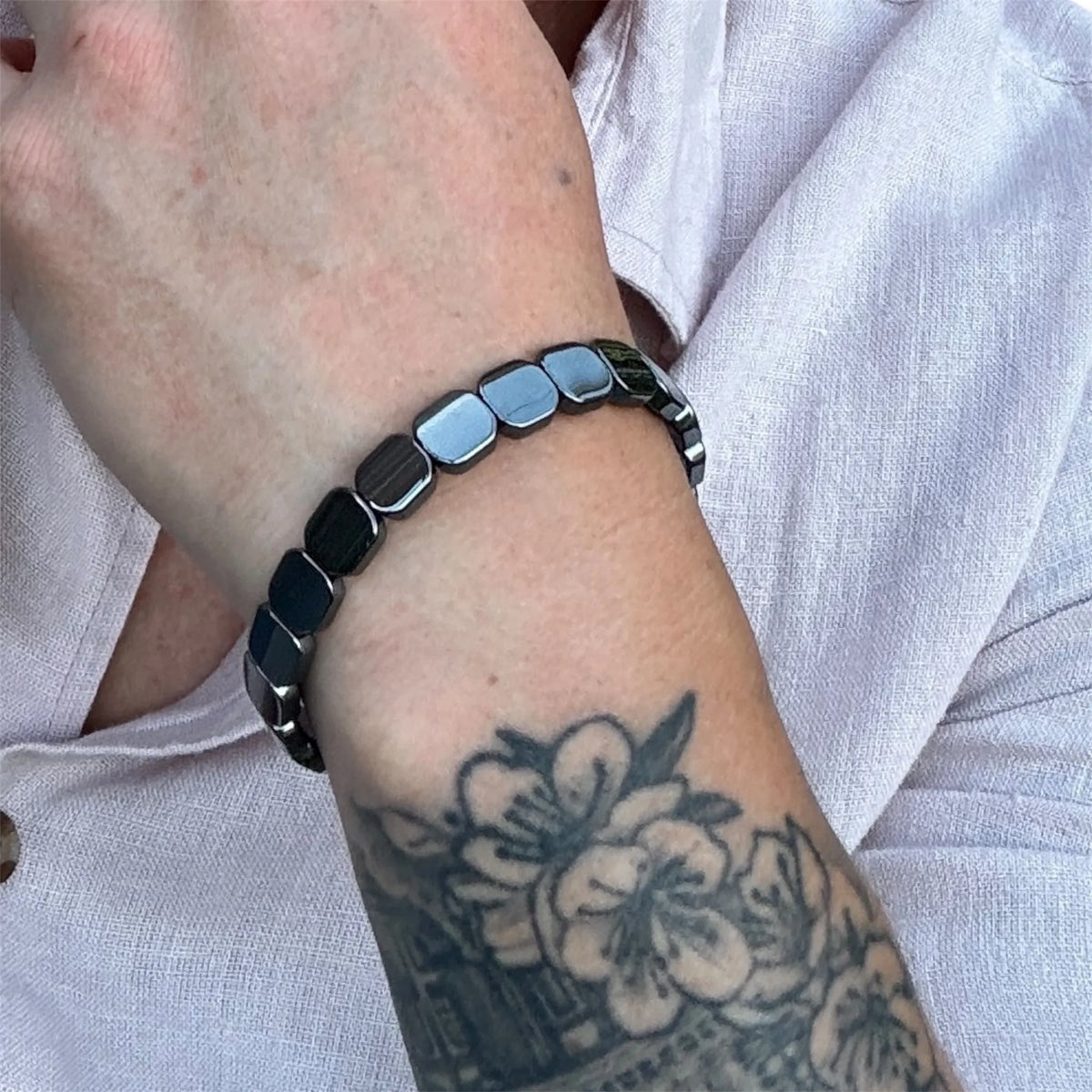 Men's Hematite Bracelet
